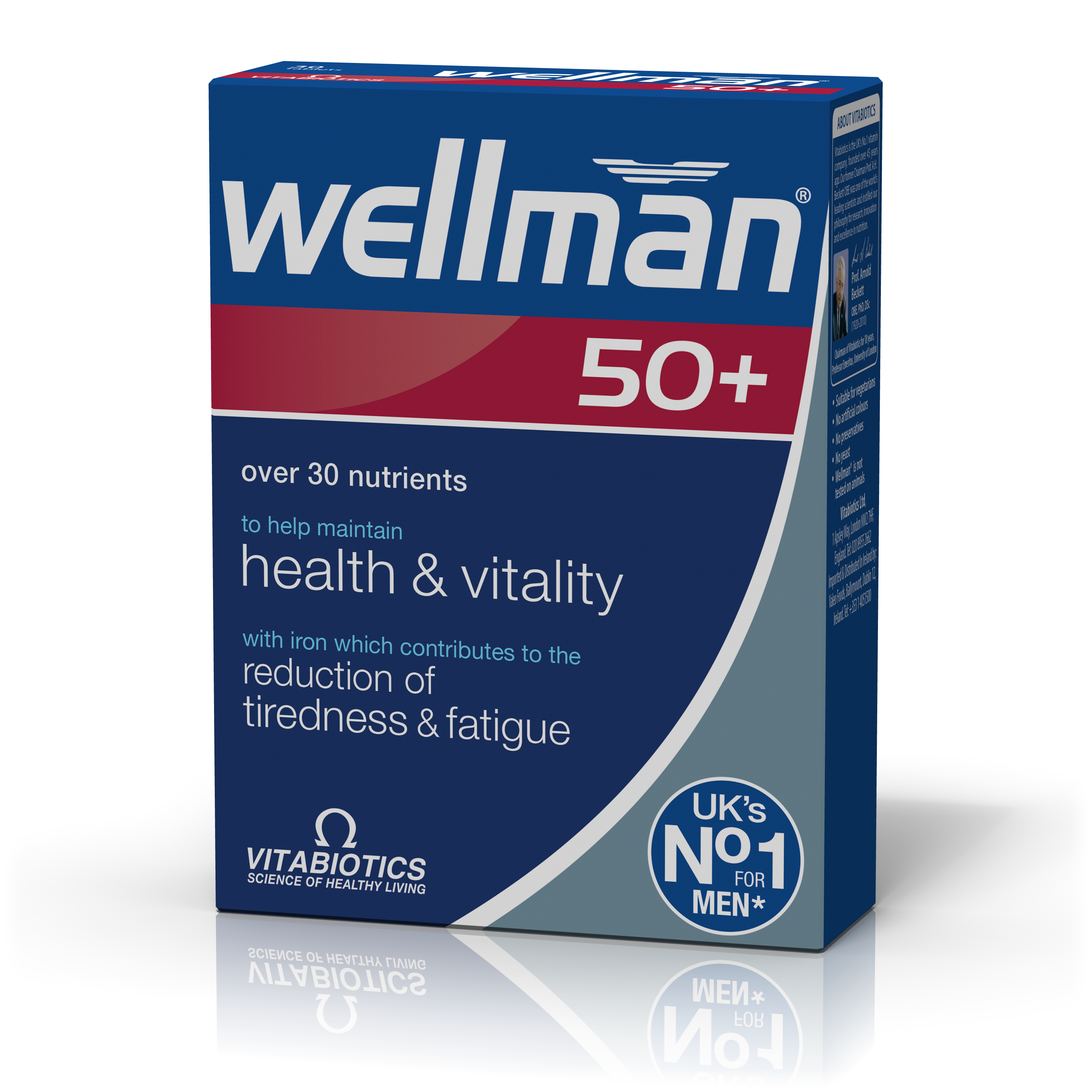 VITABIOTICS WELLMAN 50+ 30TABS