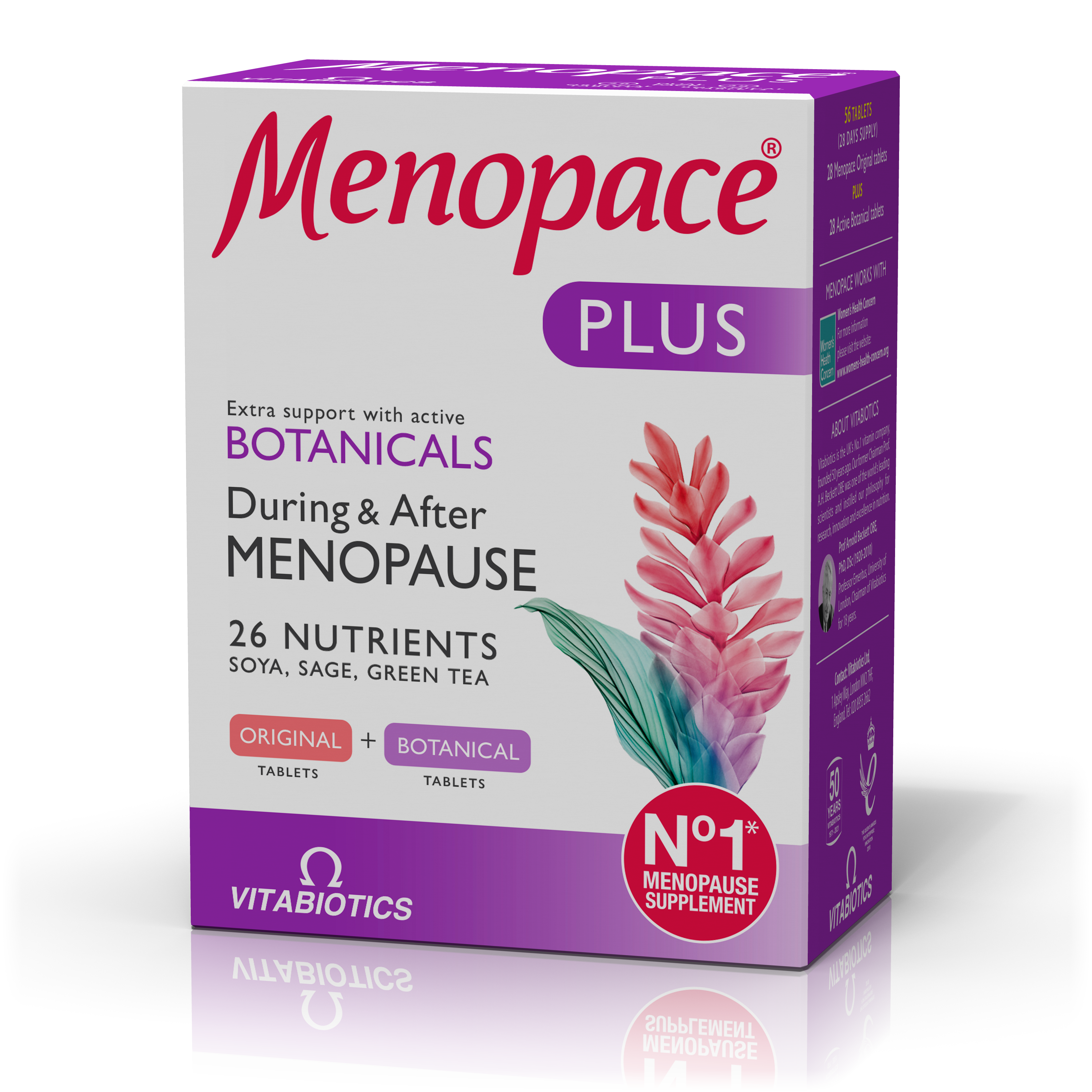 VITABIOTICS MENOPACE PLUS 28TABS/28TABS