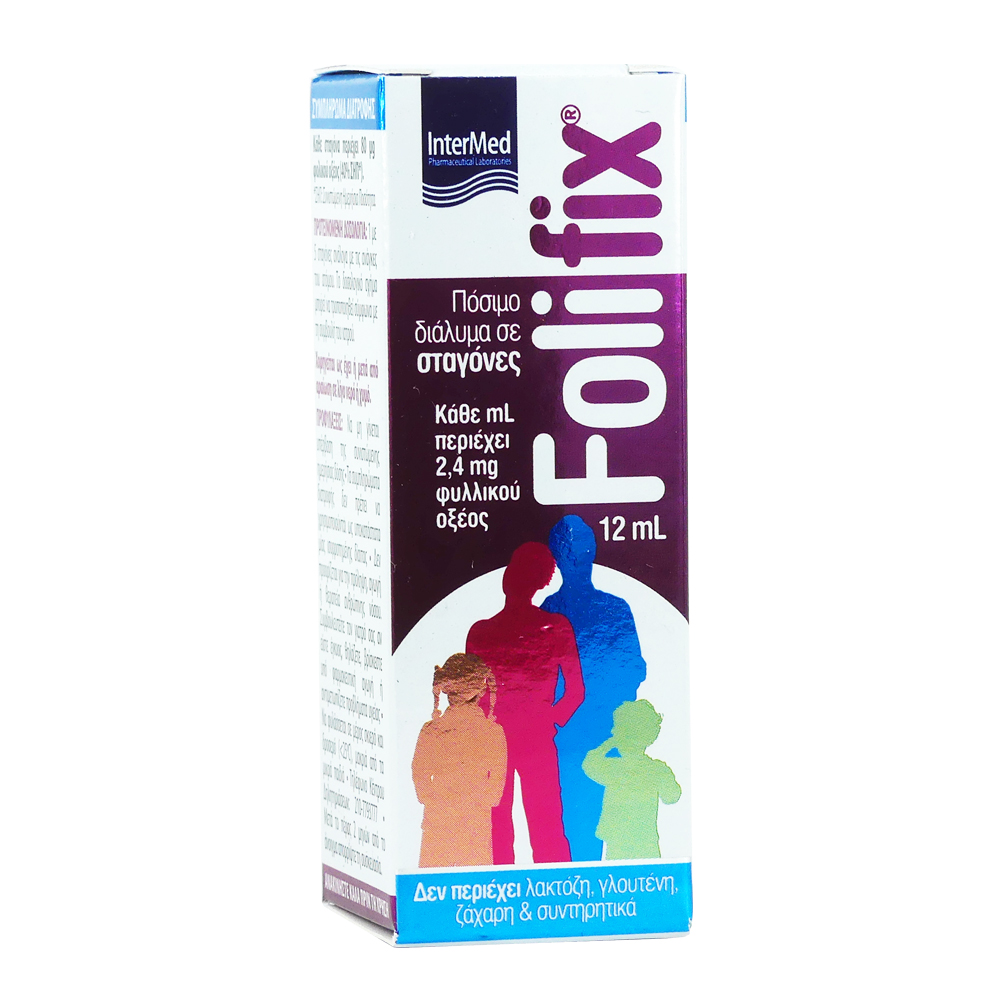 Intermed Folifix Drops Βιταμίνη 12ml