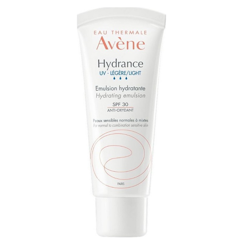 Avene Hydrance UV Light SPF30  24ωρο Ενυδατικό Γαλάκτωμα Προσώπου Κανονικές/Μικτές Επιδερμίδες 40ml