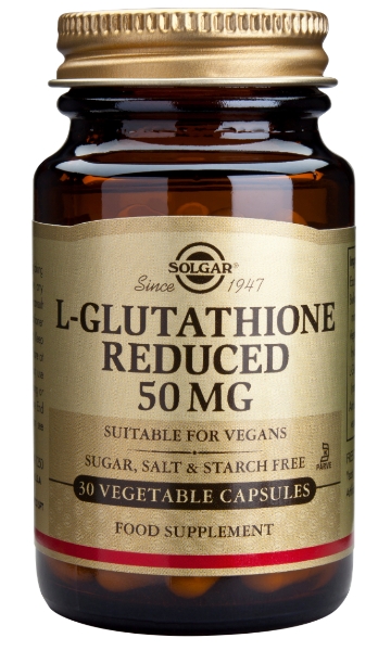 Solgar L-Glutathione 50mg 30veg caps