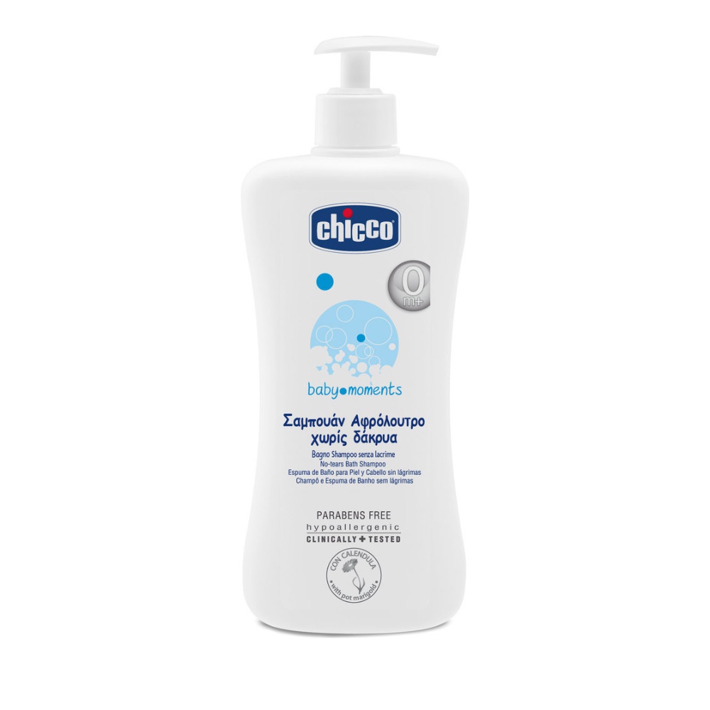 CHICCO ΑΦΡΟΛΟΥΤΡΟ -ΣΑΜΠΟΥΑΝ BABY MOMENTS 300ML GR