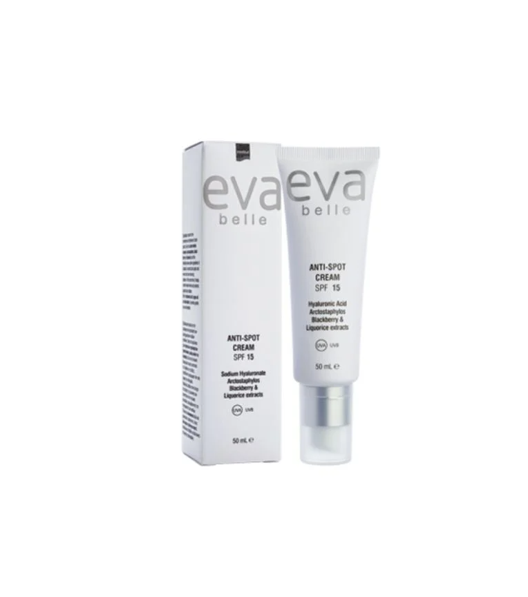 Intermed Eva Belle Anti-Spot Κρέμα Προσώπου Ημέρας με SPF15 για Πανάδες με Υαλουρονικό Οξύ 50ml