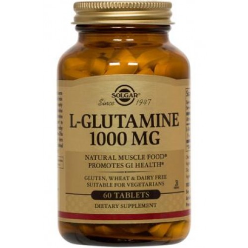 Solgar L-Glutamine 1000mg 60tabs