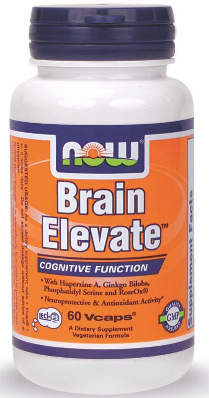 NOW BRAIN ELEVATE FORMULA 60 VCAPS   