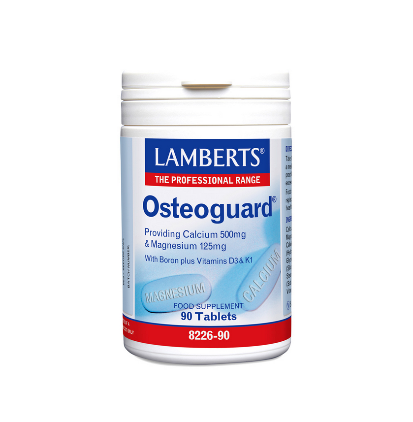 Lamberts Osteoguard with Boron plus Vitamins D3 & K1 Συμπλήρωμα για την Υγεία των Οστών 90 ταμπλέτες