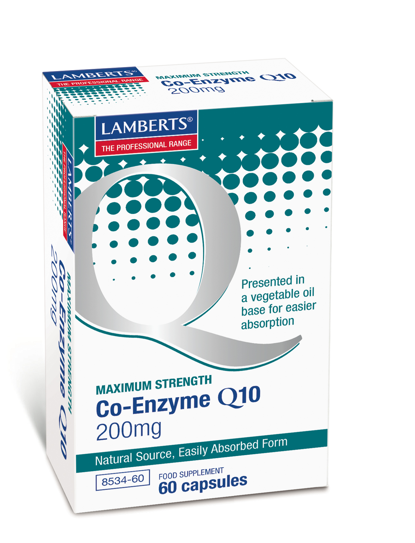 Lamberts Co-Enzyme Q10 200mg 60 κάψουλες