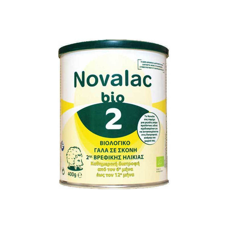 Novalac Γάλα σε Σκόνη Bio 2 6m+ 400gr