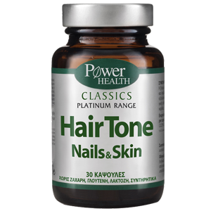 Power Health HairTone Nails & Skin Βιταμίνη για Μαλλιά και Νύχια 30caps