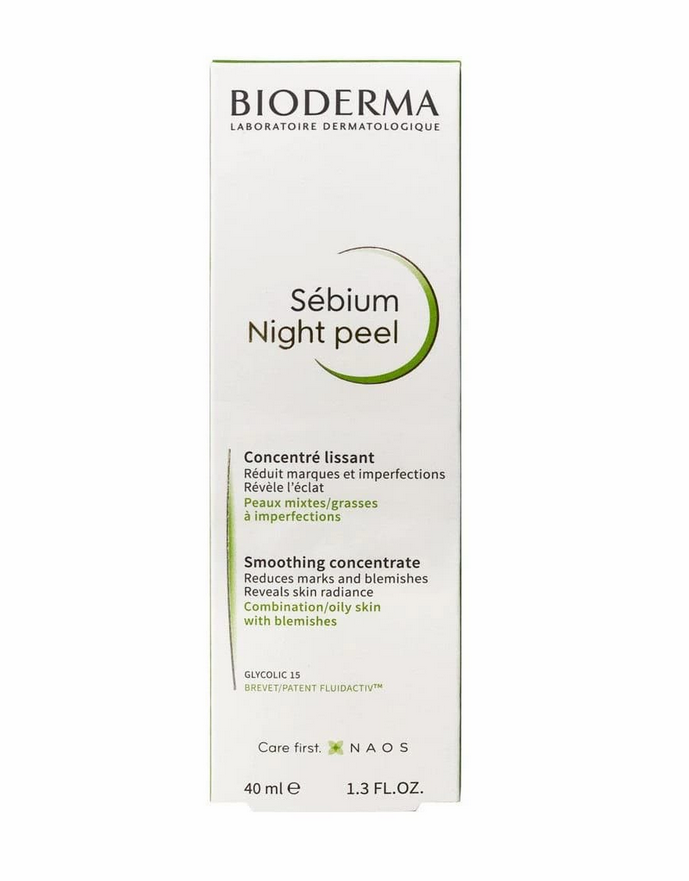 Bioderma Sebium Night Peeling Προσώπου 40ml