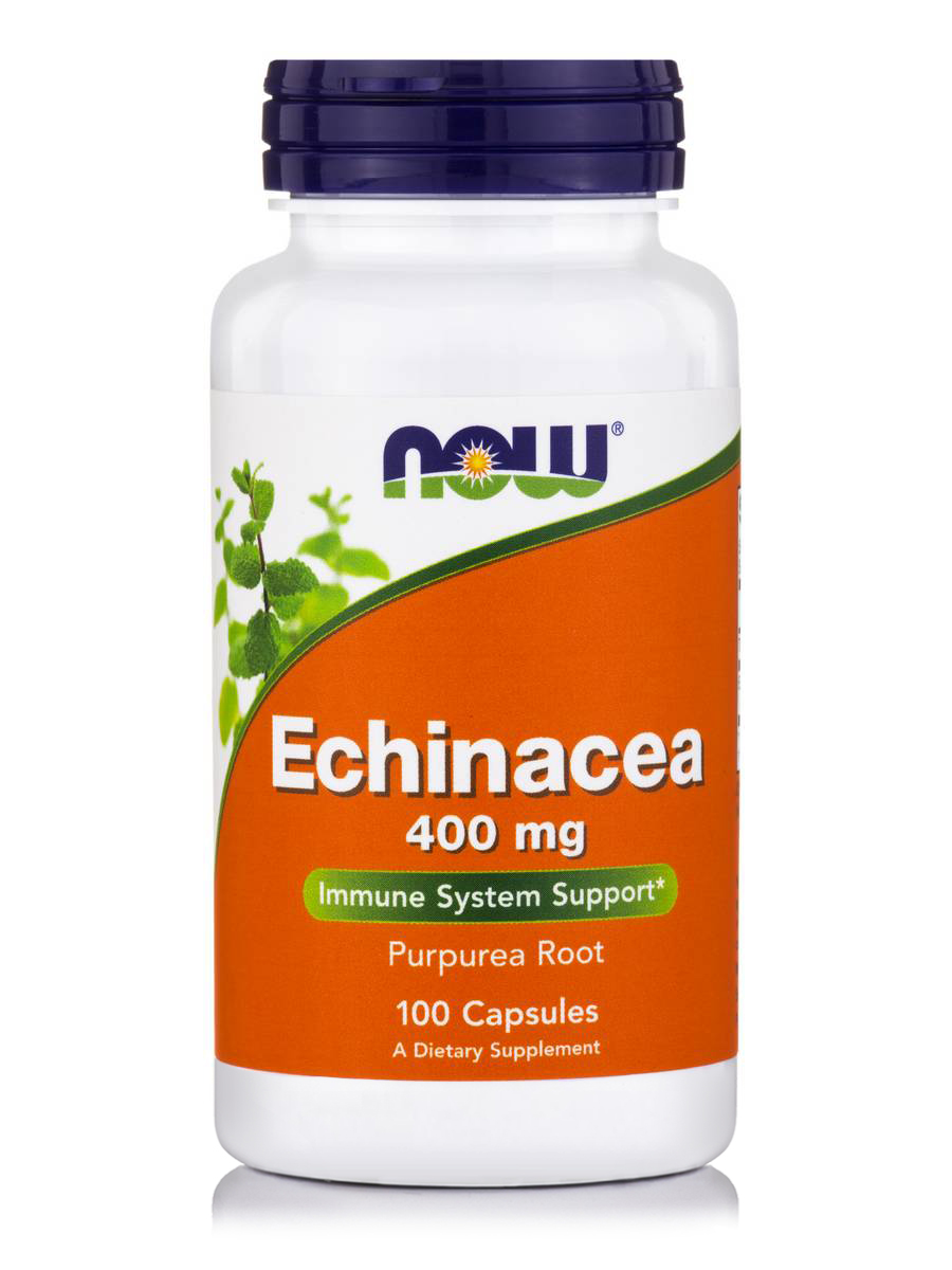 NOW ECHINACEA ROOT 225/225 MG 100 CAPS  