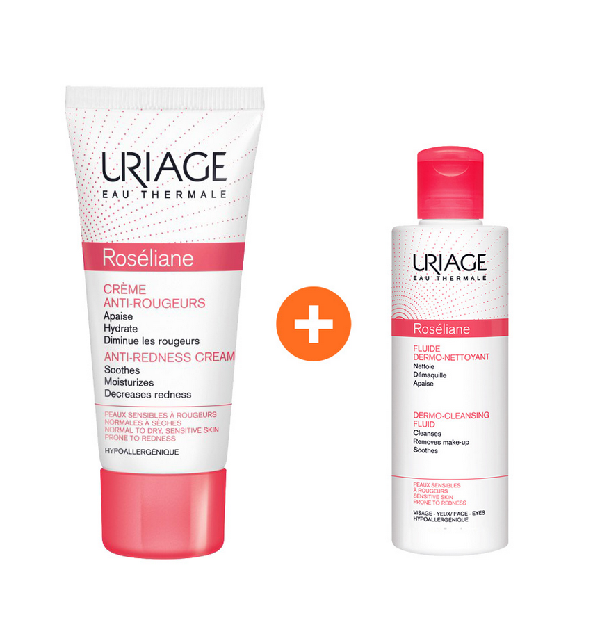 PURIAGE ROSELIANE KIT CR 40ML+FLUIDE NET 100ML