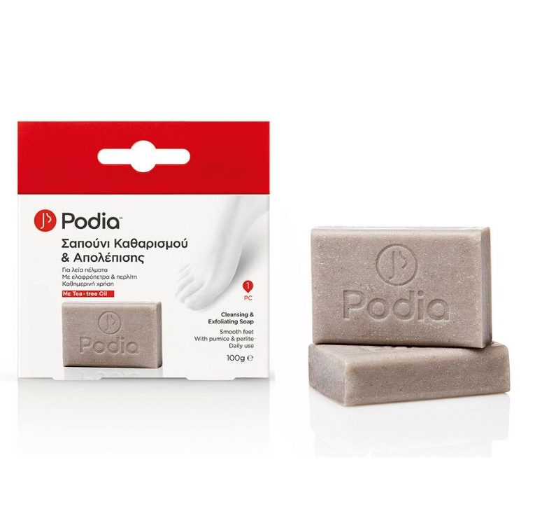 PODIA CLEANSING & EXFOLIATING SOAP   100G