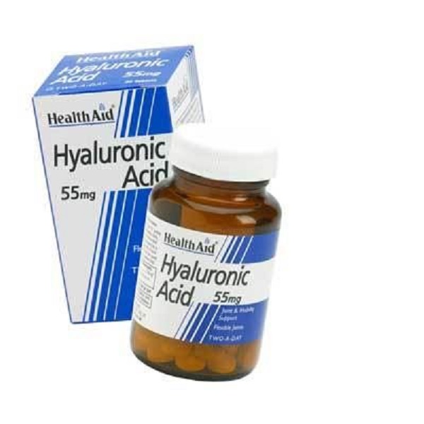 Health Aid Acid Hyaluronic 55mg 30 ταμπλέτες