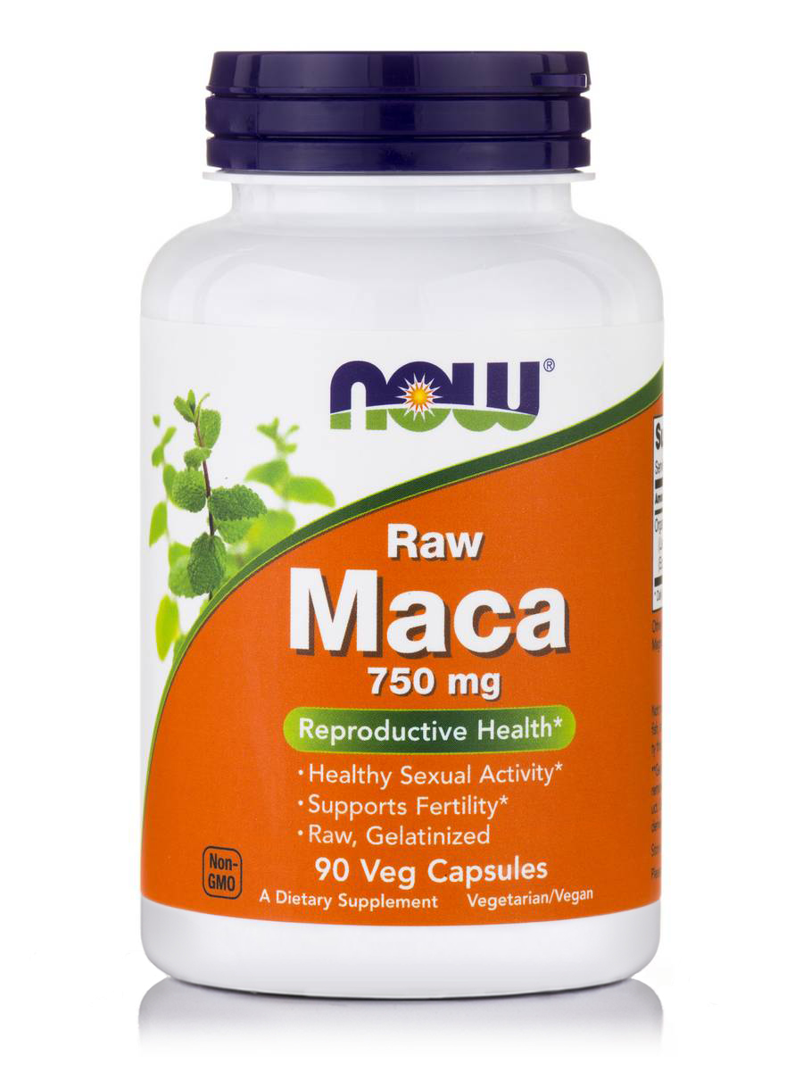 NOW MACA 750 MG (6:1 CONC) 90 VCAPS