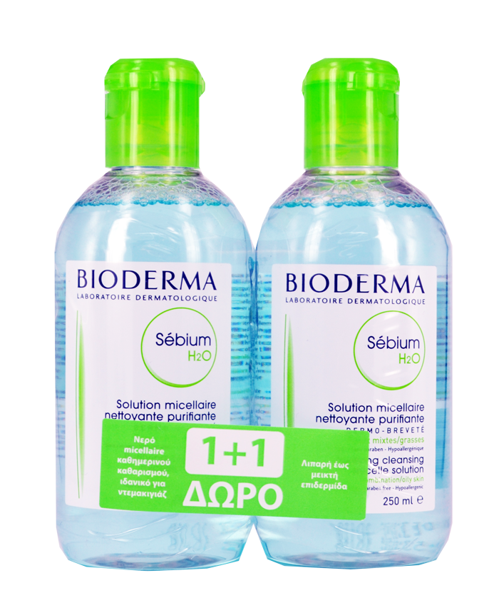 PBIODERMA SEBIUM H2O 250ml 1+1