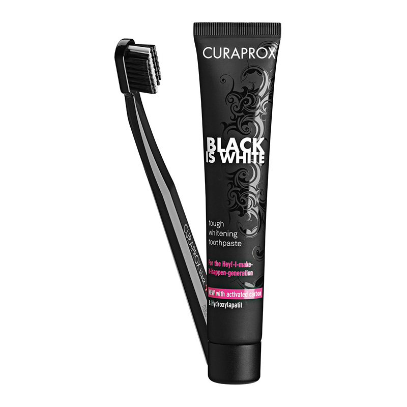 Curaprox Curaprox Black Is White 90ml + Οδοντόβουρτσα 5460