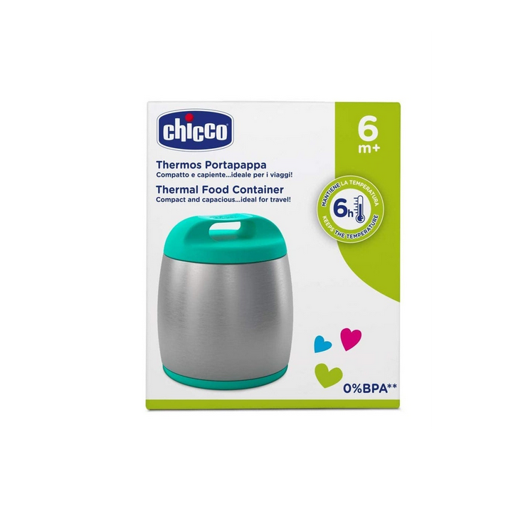 CHICCO ΘΕΡΜΟΣ  ΙΝΟΧ ΦΑΓΗΤΟΥ 350ML-BOY  