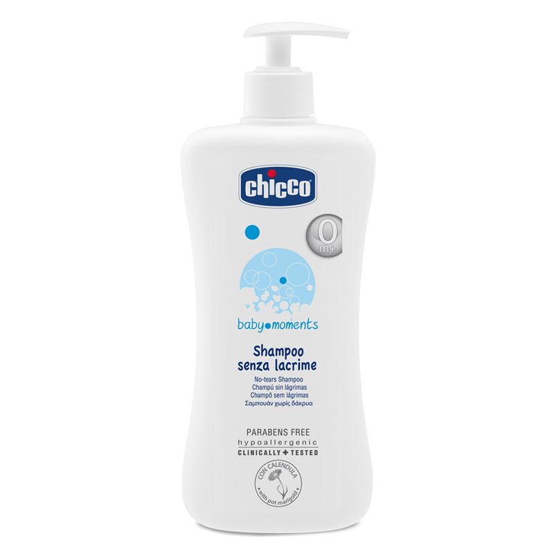 Chicco Baby Moments Σαμπουάν Χωρίς Δάκρυα 750ml με Αντλία