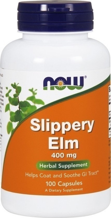 NOW SLIPPERY ELM 400 MG 100 CAPS  