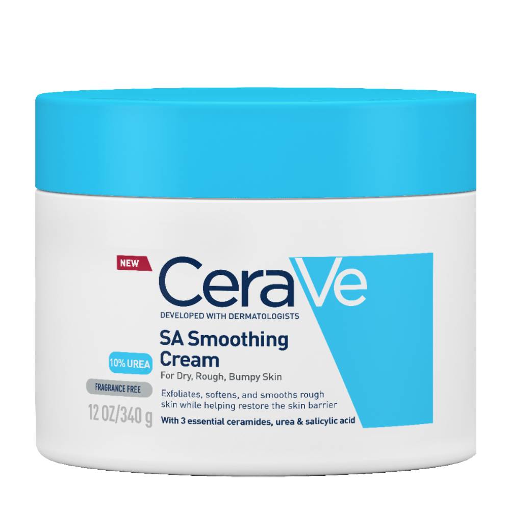 CeraVe SA Smoothing Κρέμα Ανάπλασης Σώματος με Ουρία για Ξηρές Επιδερμίδες 340gr