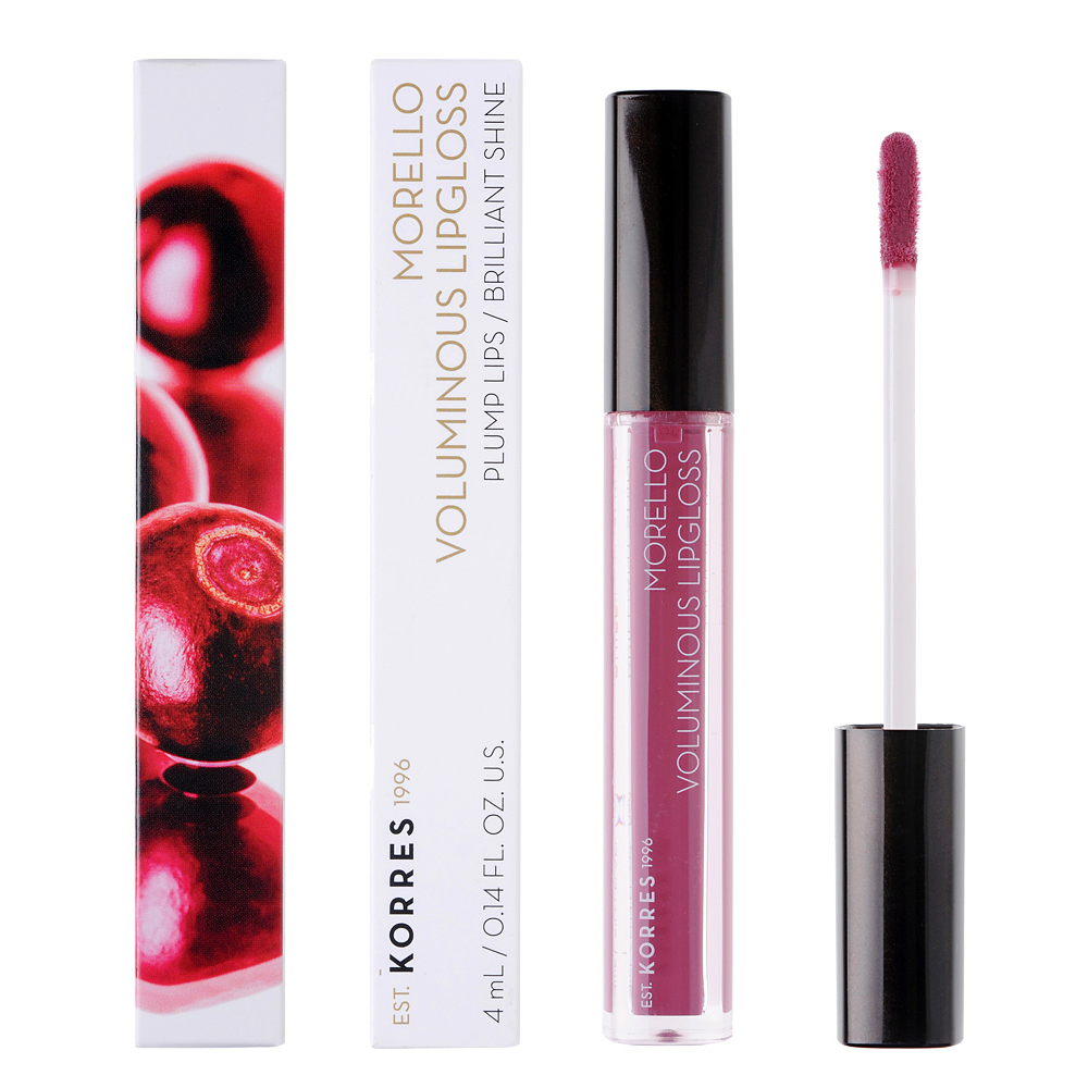 Korres Morello Voluminous Lip Gloss 27 Berry Purple 4ml