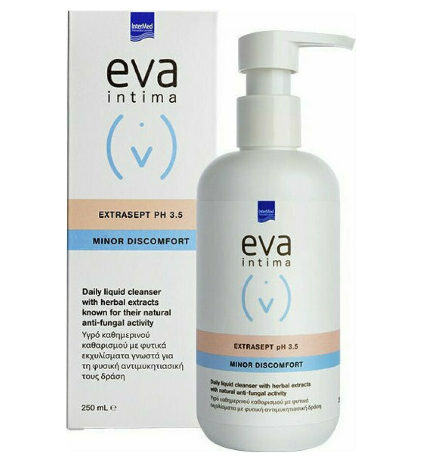 Intermed Eva Intima Wash Extrasept pH 3.5 Υγρό Καθαρισμού 250ml