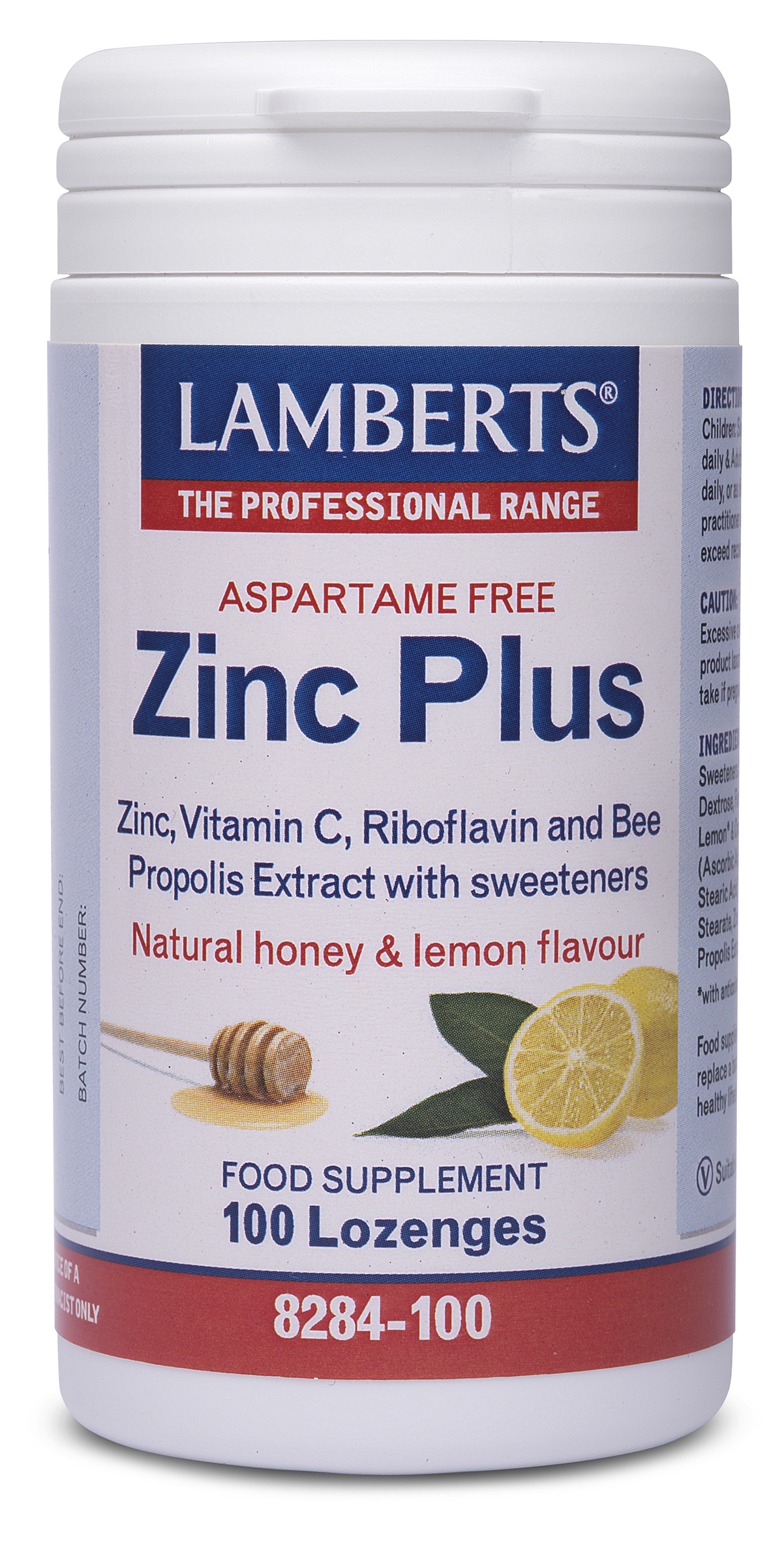 Lamberts Zinc Plus Lozenges 100 παστίλιες