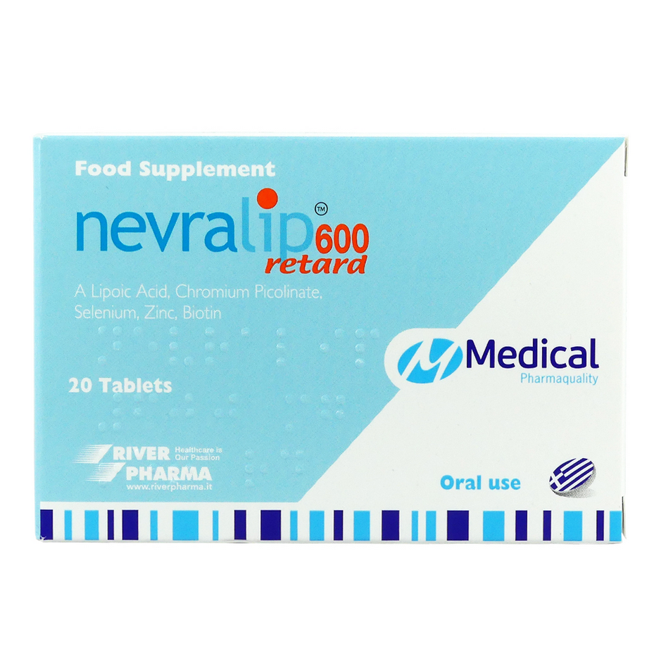 Medical PQ Nevralip 600 Retard 20tabs