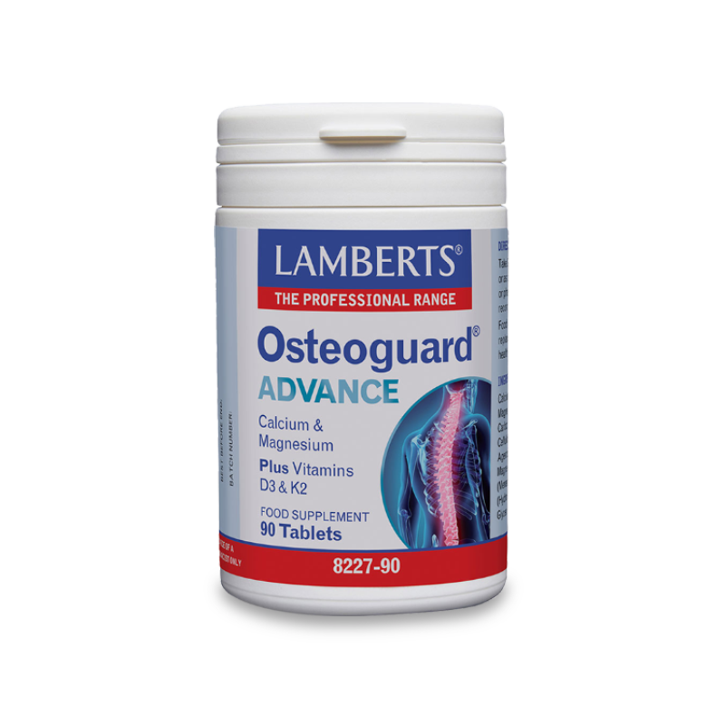 Lamberts Osteoguard Advance Συμπλήρωμα για την Υγεία των Οστών 90 ταμπλέτες