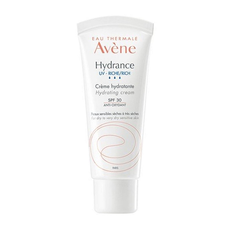 Avene Hydrance UV Rich 24ωρη Ενυδατική Κρέμα Προσώπου με SPF30 για Ξηρές Επιδερμίδες 40ml