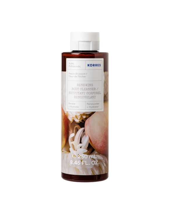 Korres Peach Blossom Gel Αφρόλουτρο Ροδάκινο 250ml