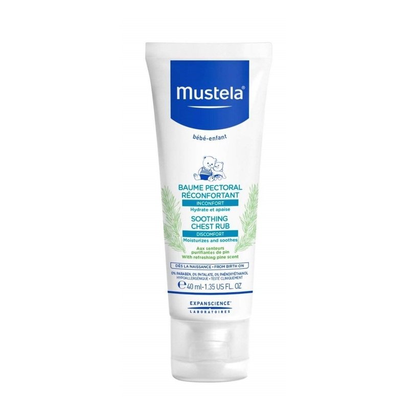 Mustela Soothing Chest Rub για Ενυδάτωση 40ml