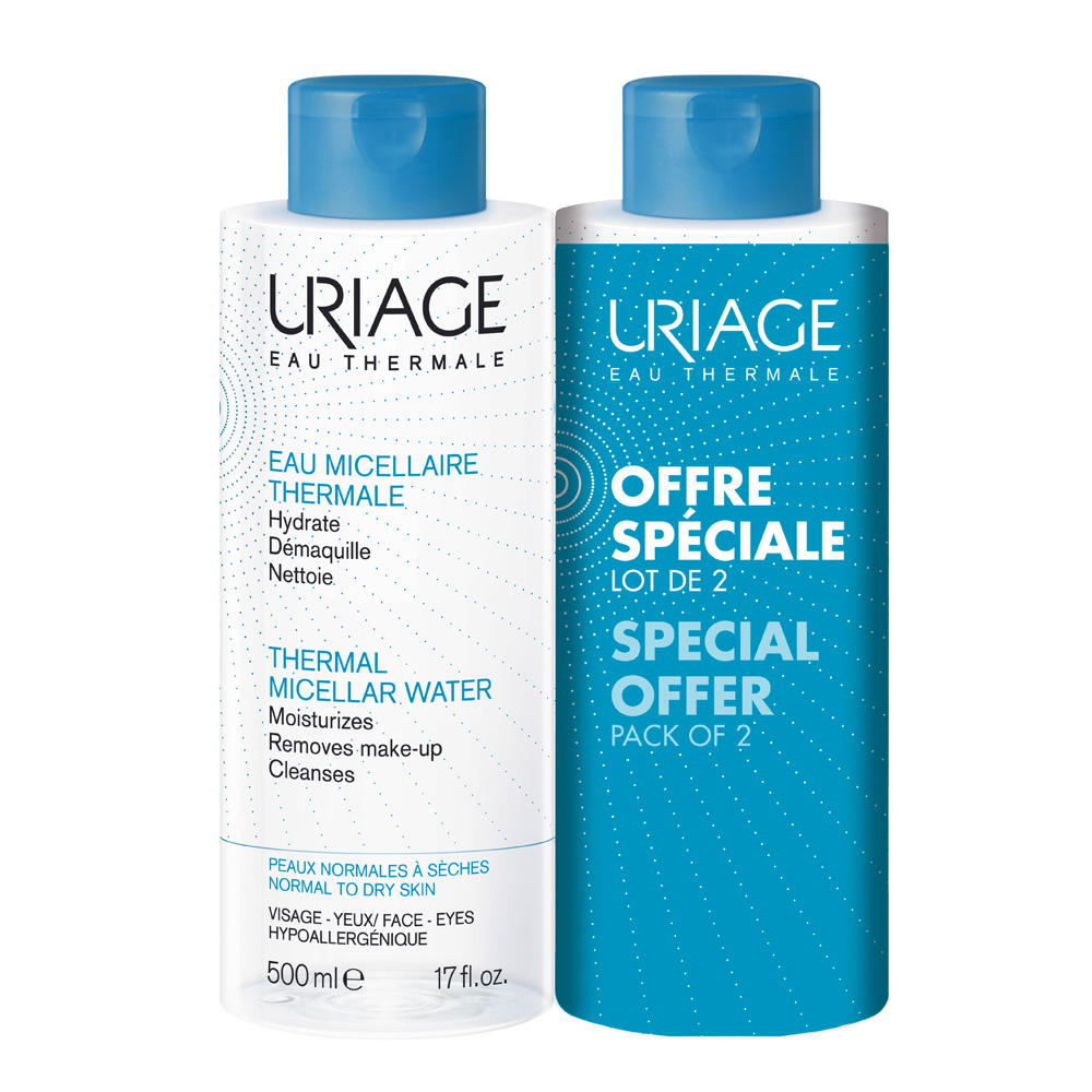 PURIAGE DUO MTW 2x500ML NORMAL TO DRY SKIN