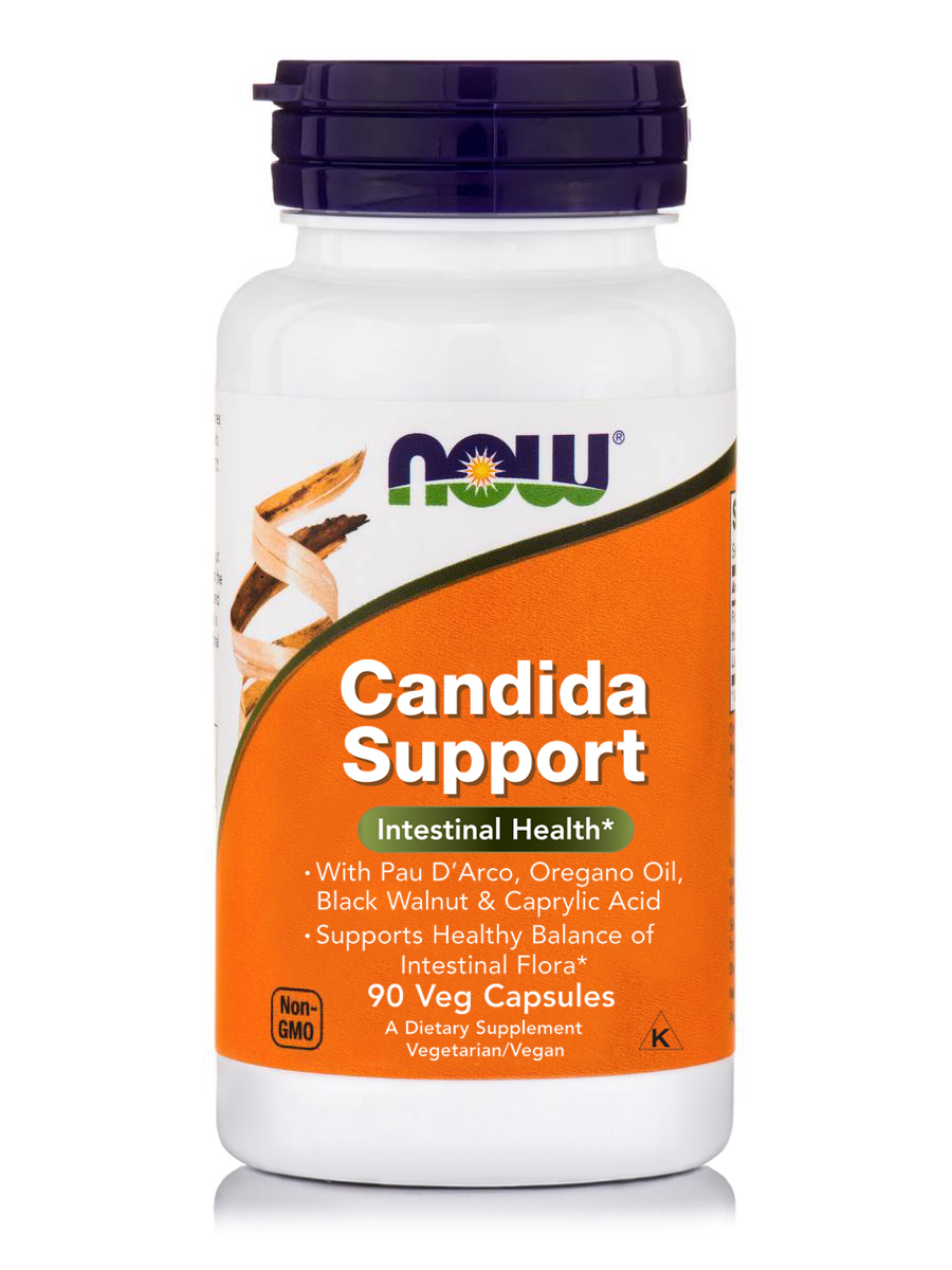 Now Foods Candida Support (Clear) 90 φυτικές κάψουλες