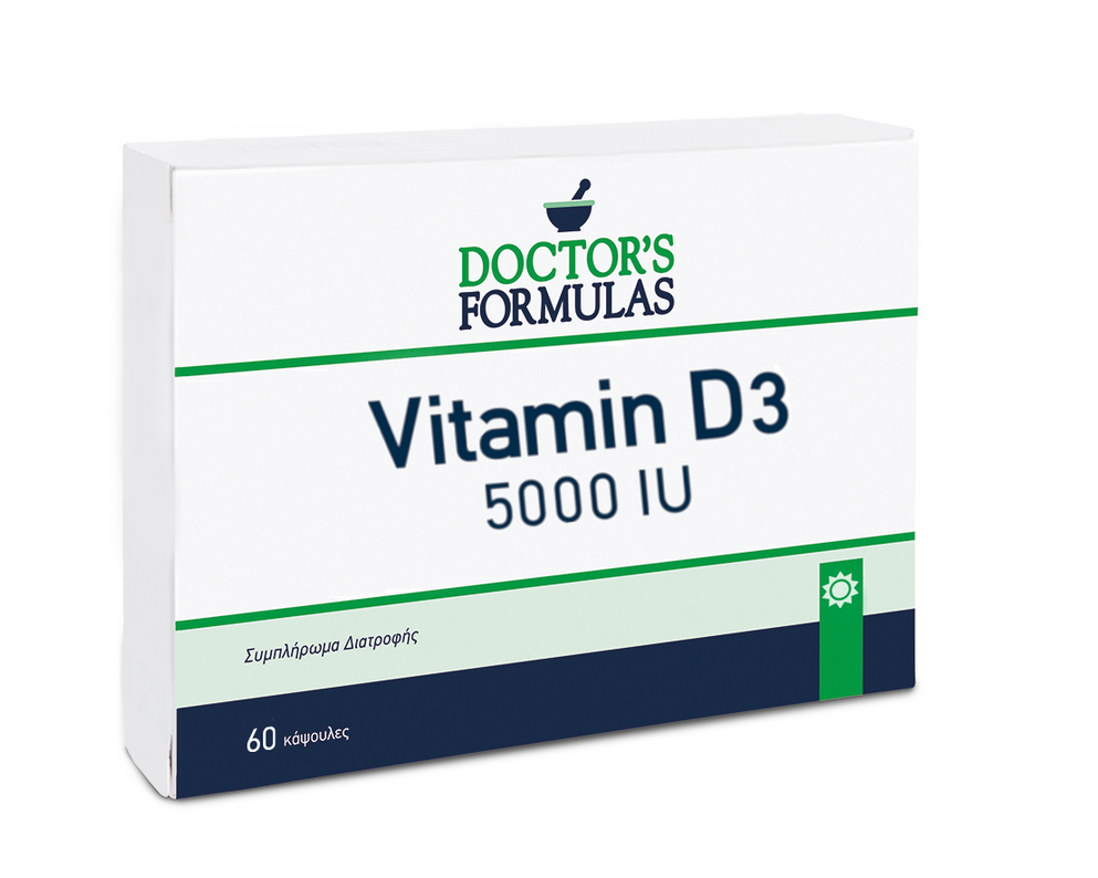 DOCTORS FORMULAS D3 FORMULA 5000IU 60 SOFTGELS