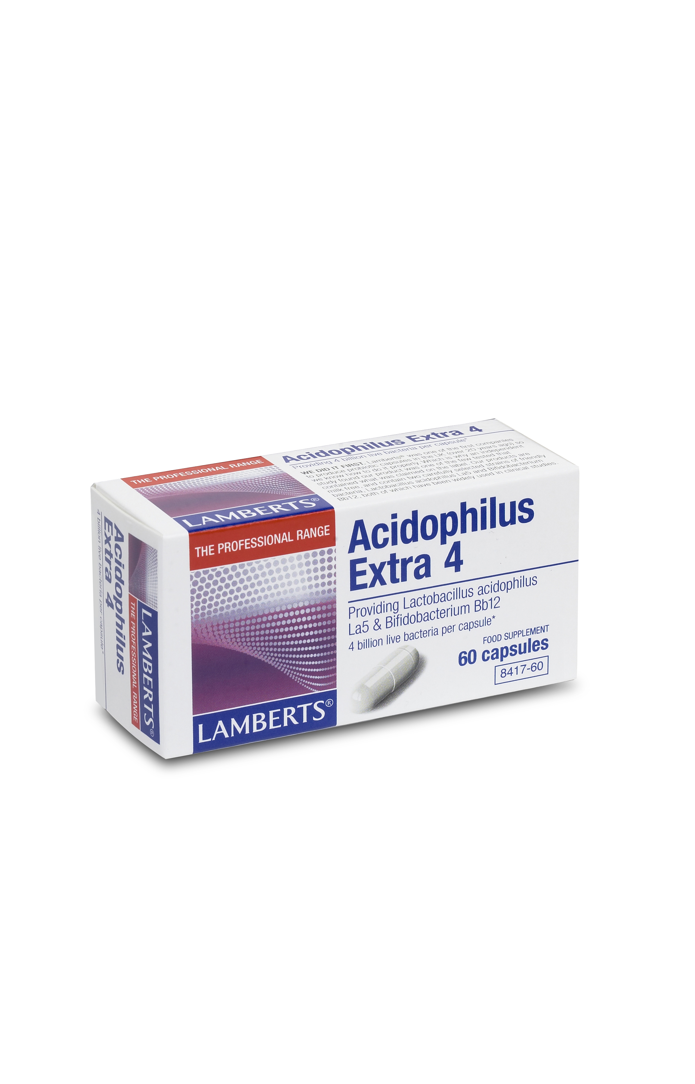 Lamberts Acidophilus Extra 4 Προβιοτικά 60 κάψουλες