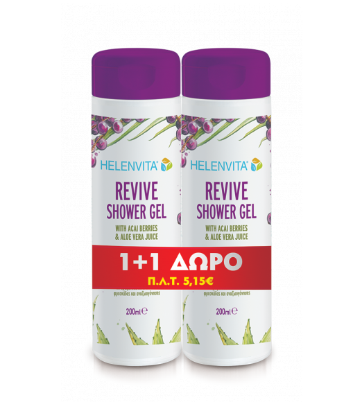 Helenvita Revive Αφρόλουτρο σε Gel 2x200ml