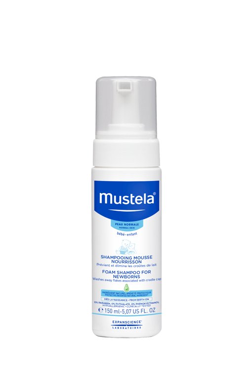 MUSTELA SHAMPOOING MOUSSE NOURRIS.150ML