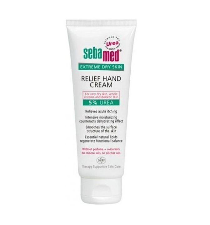 Sebamed Relief Urea 5% Ενυδατική Κρέμα Χεριών 75ml