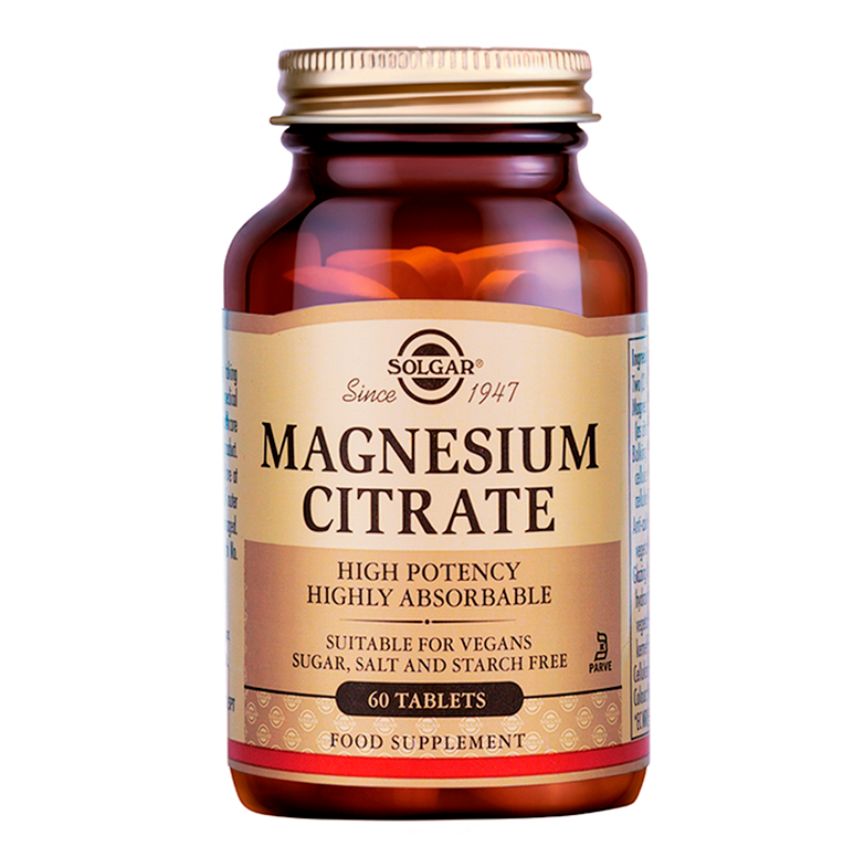 Solgar Magnesium Citrate 200mg 60tabs