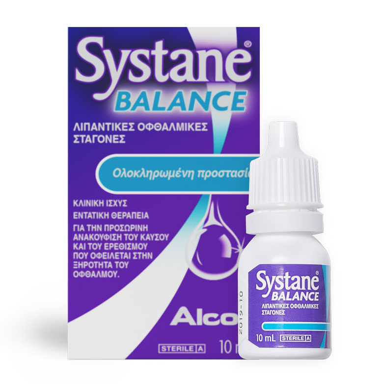 Systane Balance Οφθαλμικές Σταγόνες για Ξηροφθαλμία 10ml