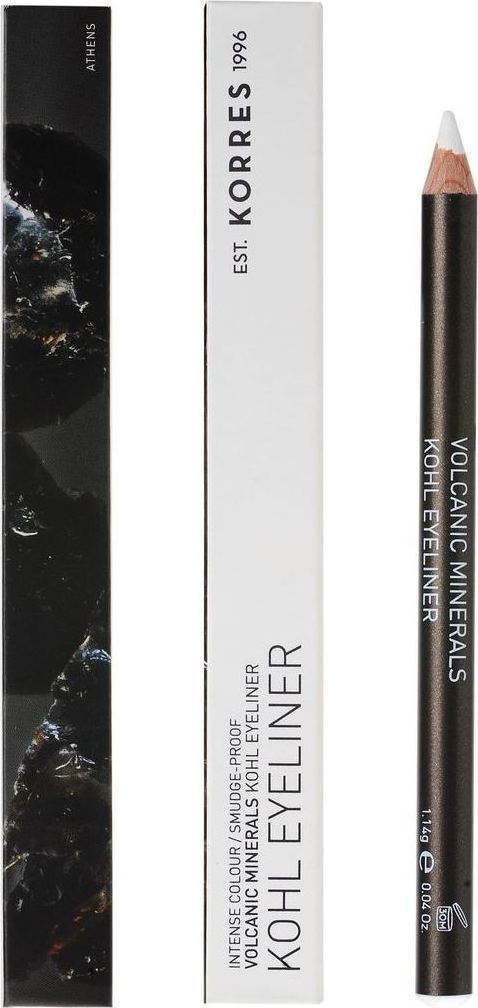 Korres Volcanic Mineral Kohl Eyeliner 03 White