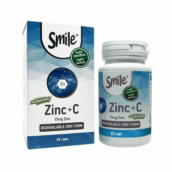 AM HEALTH SMILE ZINC 15MG & VITAMIN C 500MG