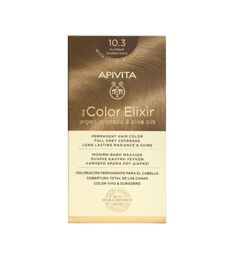 Apivita My Color Elixir 10.3 Κατάξανθο Χρυσό 125ml