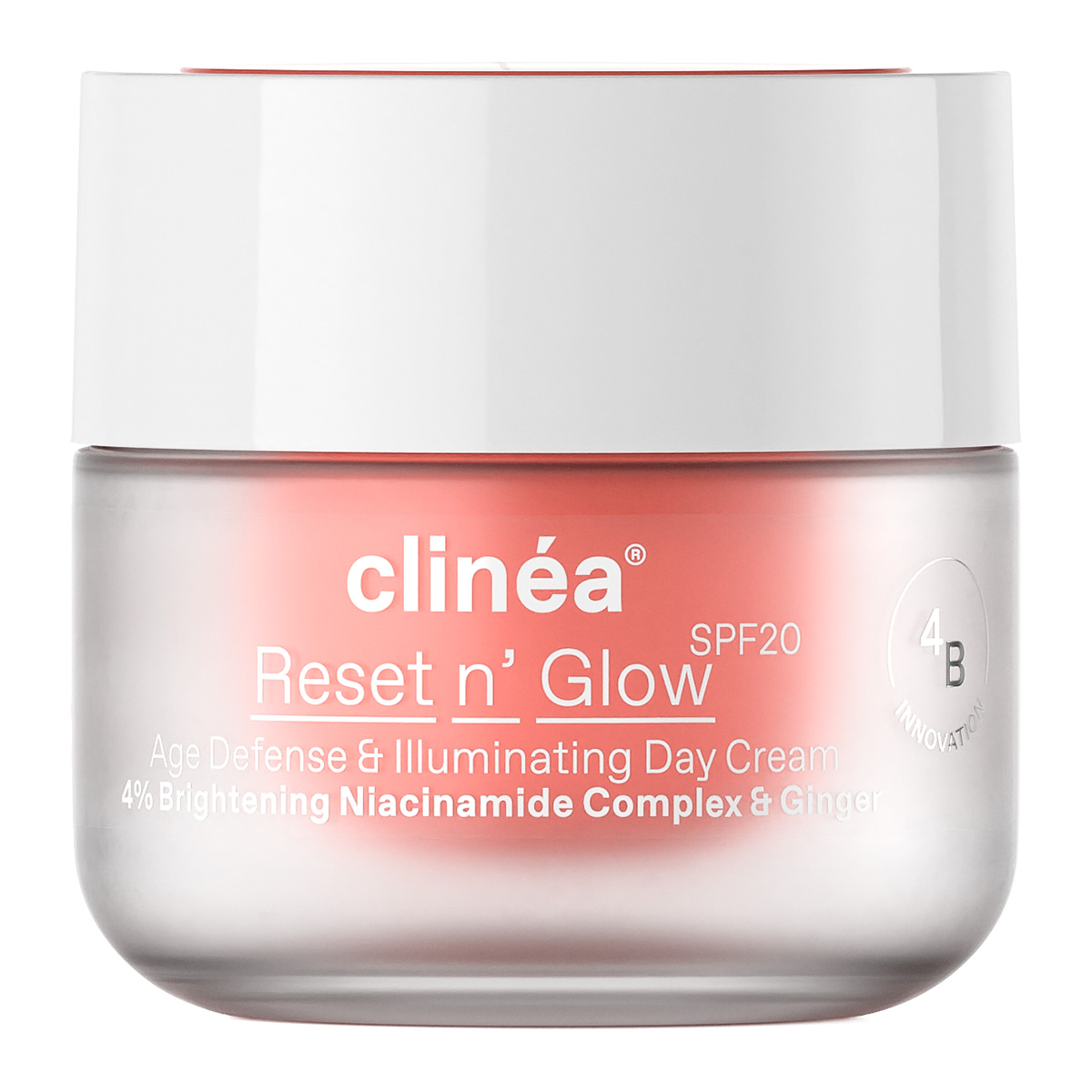 Clinea Reset n Glow Age Defence & Illuminating Day Cream SPF20 Κρέμα Ημέρας Αντιγήρανσης και Λάμψης 50ml