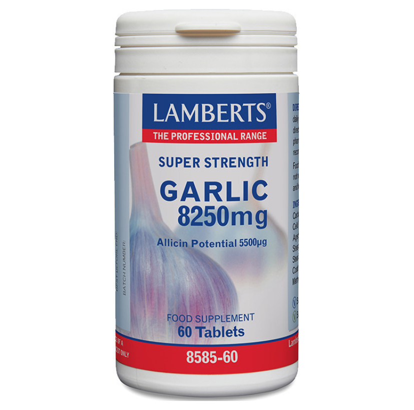 Lamberts Garlic 8250mg 60 ταμπλέτες