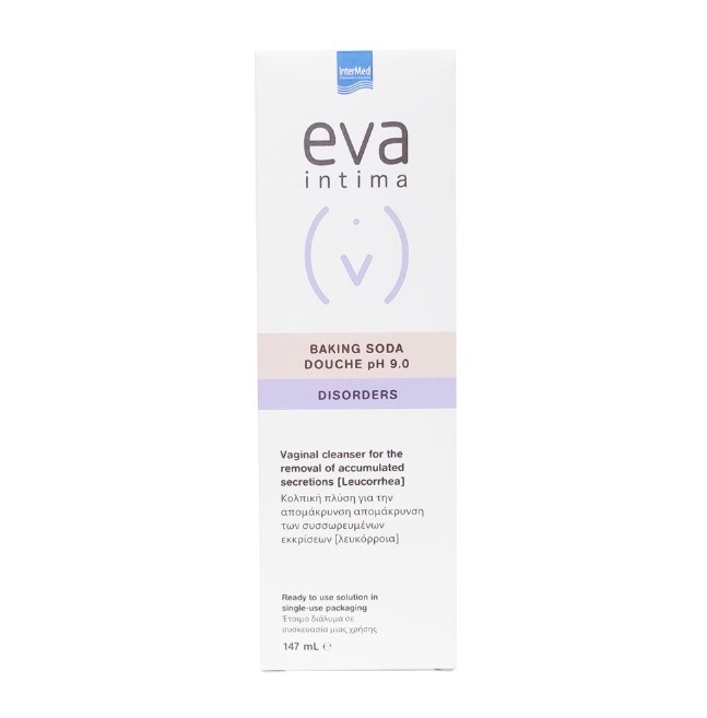 Intermed Eva Douche Baking Soda pH 9 Υγρό Καθαρισμού 147ml