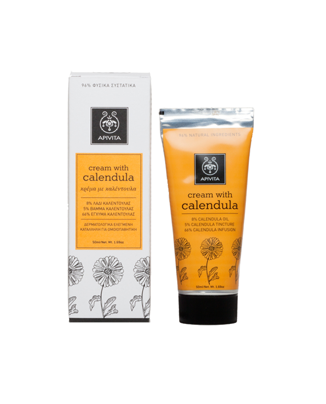 Apivita Calendula Κρέμα για Επούλωση 50ml