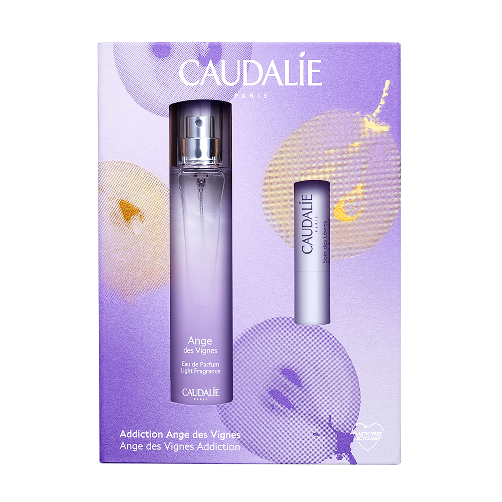 Caudalie Light Fragrance Ange Des Vignes Addiction Σετ Γυναικείο Άρωμα 50ml και Conditioner Χειλιών 4.6gr